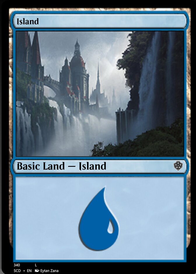 Island (340) [Starter Commander Decks] MTG Single Magic: The Gathering | Red Claw Gaming
