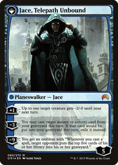 Jace, Vryn's Prodigy // Jace, Telepath Unbound [Magic Origins Prerelease Promos] MTG Single Magic: The Gathering | Red Claw Gaming