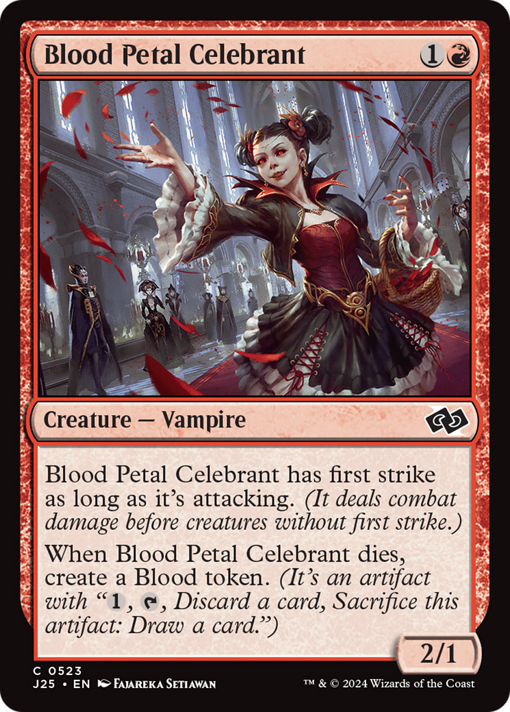 Blood Petal Celebrant [Foundations Jumpstart] | Red Claw Gaming