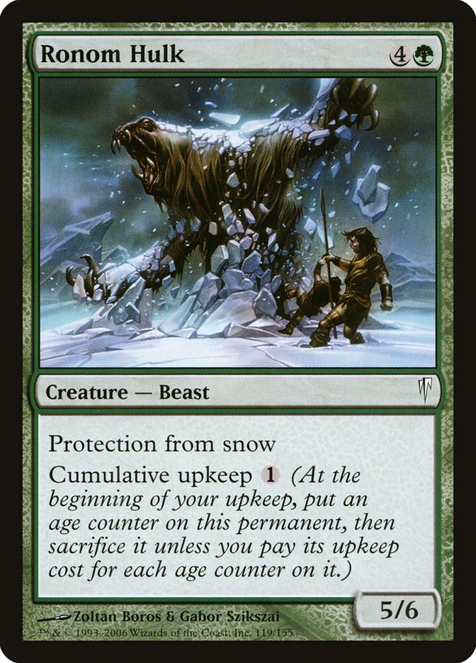 Ronom Hulk [Coldsnap] MTG Single Magic: The Gathering | Red Claw Gaming