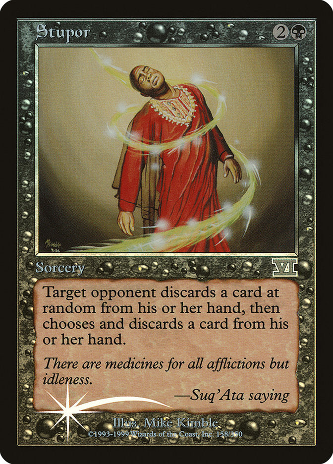 Stupor [Arena League 2000] MTG Single Magic: The Gathering | Red Claw Gaming