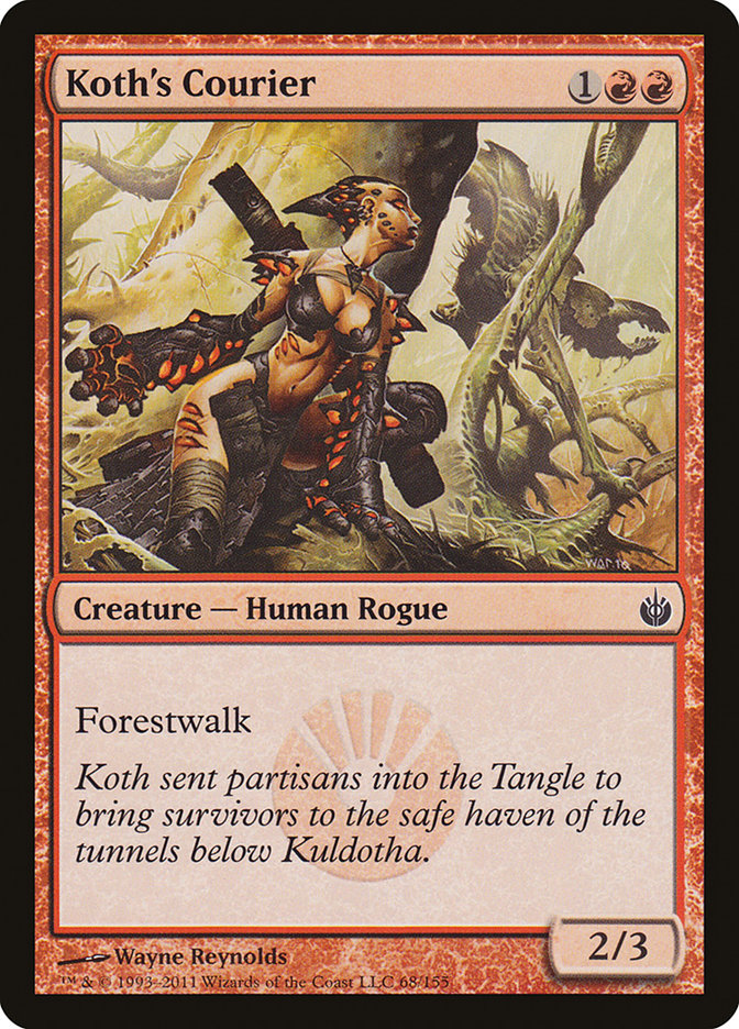 Koth's Courier [Mirrodin Besieged] MTG Single Magic: The Gathering | Red Claw Gaming