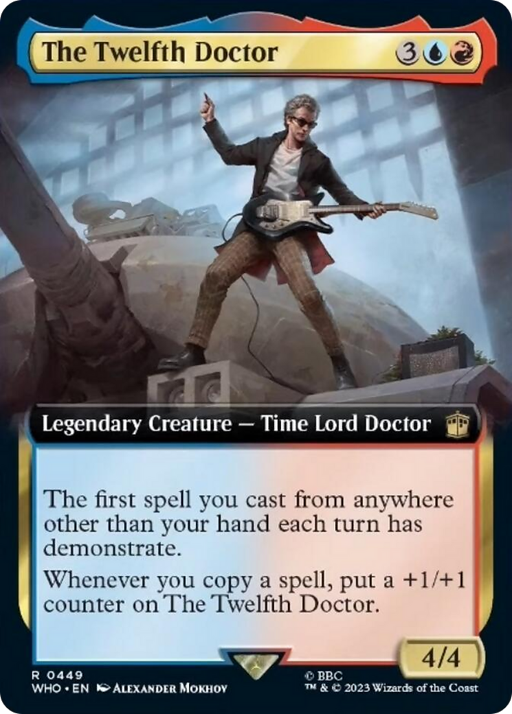 The Twelfth Doctor (Extended Art) [Doctor Who] MTG Single Magic: The Gathering | Red Claw Gaming