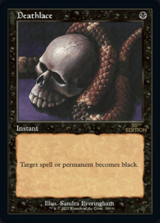 Deathlace (Retro) [30th Anniversary Edition] MTG Single Magic: The Gathering | Red Claw Gaming