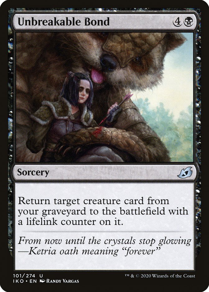 Unbreakable Bond [Ikoria: Lair of Behemoths] MTG Single Magic: The Gathering | Red Claw Gaming