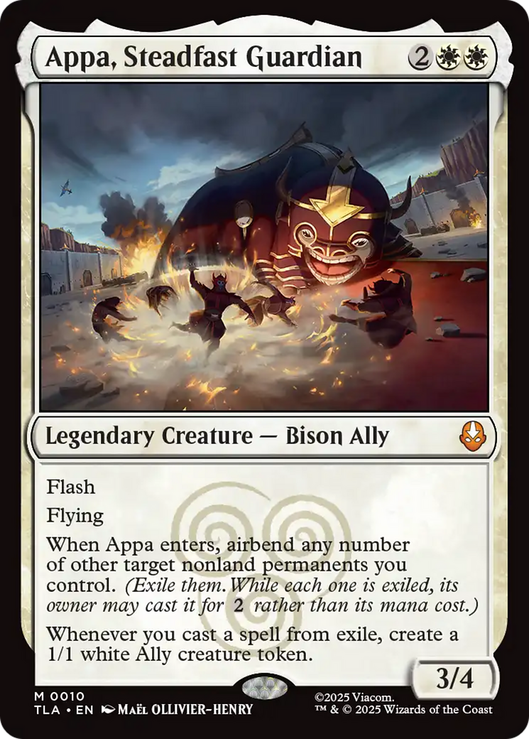 Appa, Steadfast Guardian [Avatar: The Last Airbender] MTG Single Magic: The Gathering | Red Claw Gaming