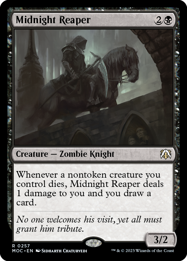 Midnight Reaper [March of the Machine Commander] MTG Single Magic: The Gathering | Red Claw Gaming