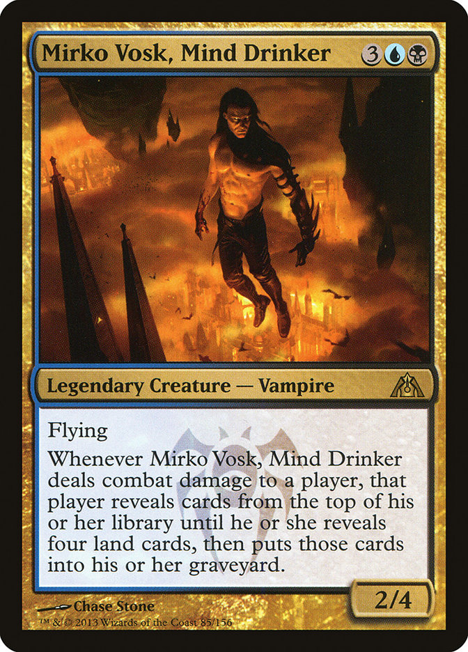 Mirko Vosk, Mind Drinker [Dragon's Maze] MTG Single Magic: The Gathering | Red Claw Gaming