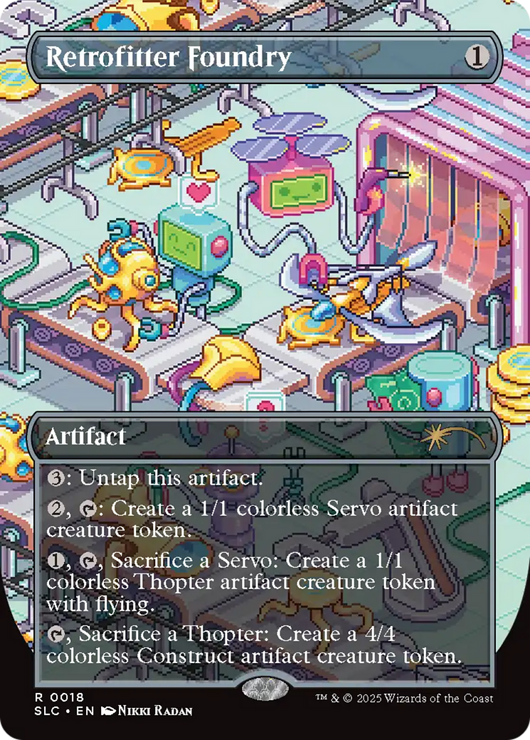 Retrofitter Foundry [Secret Lair Countdown Kit] MTG Single Magic: The Gathering | Red Claw Gaming