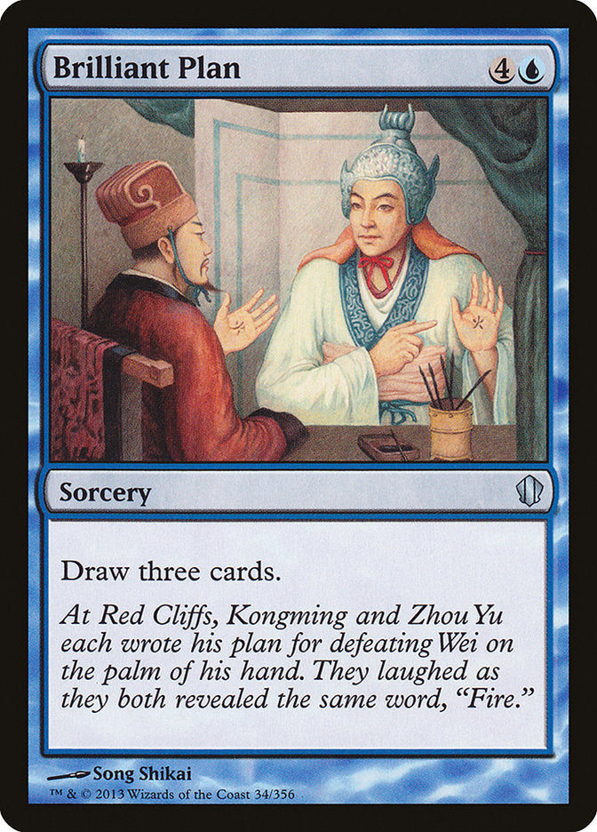 Brilliant Plan [Commander 2013] MTG Single Magic: The Gathering | Red Claw Gaming