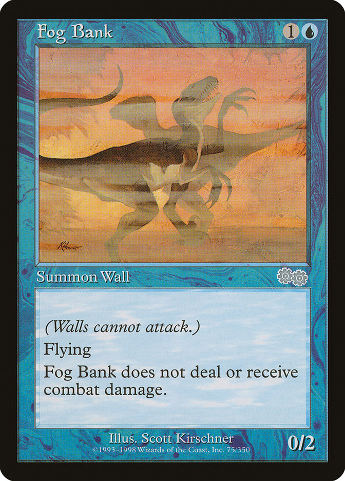 Fog Bank [Urza's Saga] MTG Single Magic: The Gathering | Red Claw Gaming
