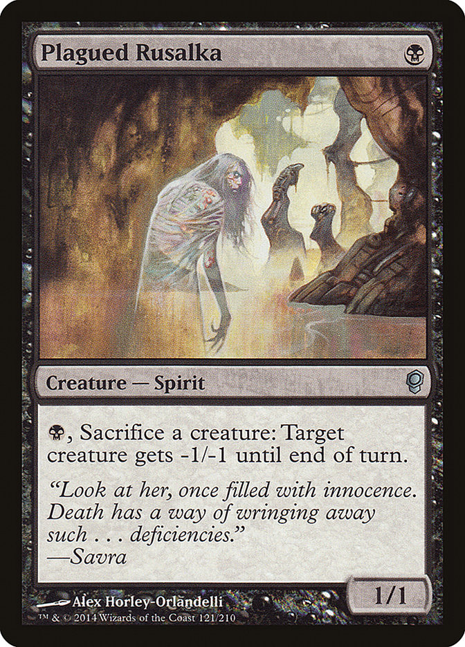 Plagued Rusalka [Conspiracy] MTG Single Magic: The Gathering | Red Claw Gaming