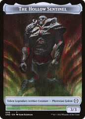 Phyrexian Mite (012) // The Hollow Sentinel Double-Sided Token [Phyrexia: All Will Be One Tokens] MTG Single Magic: The Gathering | Red Claw Gaming