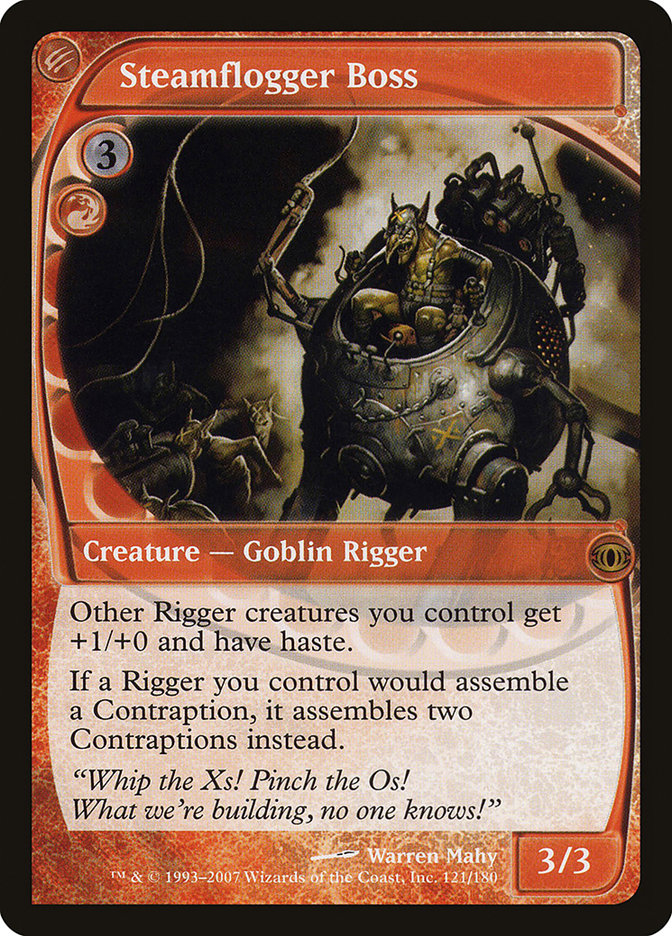 Steamflogger Boss [Future Sight] MTG Single Magic: The Gathering | Red Claw Gaming
