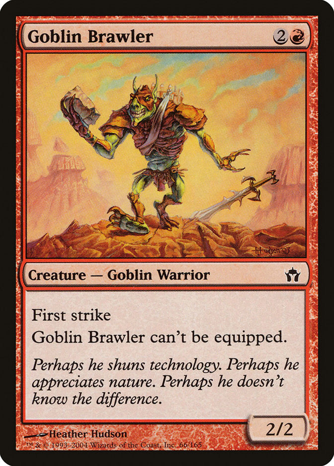 Goblin Brawler [Fifth Dawn] MTG Single Magic: The Gathering | Red Claw Gaming