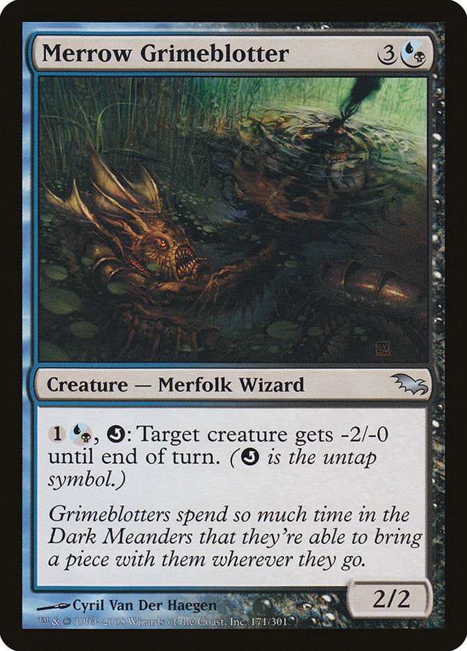 Merrow Grimeblotter [Shadowmoor] MTG Single Magic: The Gathering | Red Claw Gaming