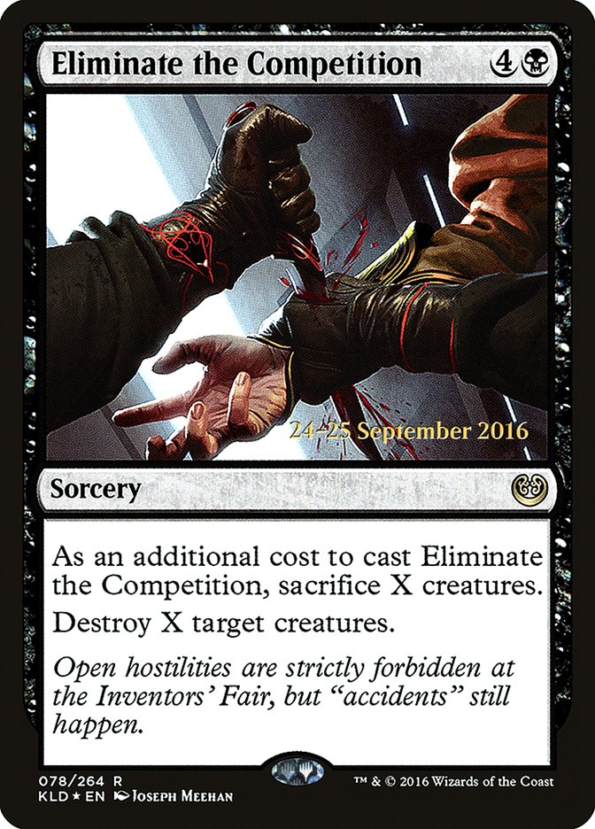 Eliminate the Competition [Kaladesh Prerelease Promos] MTG Single Magic: The Gathering | Red Claw Gaming