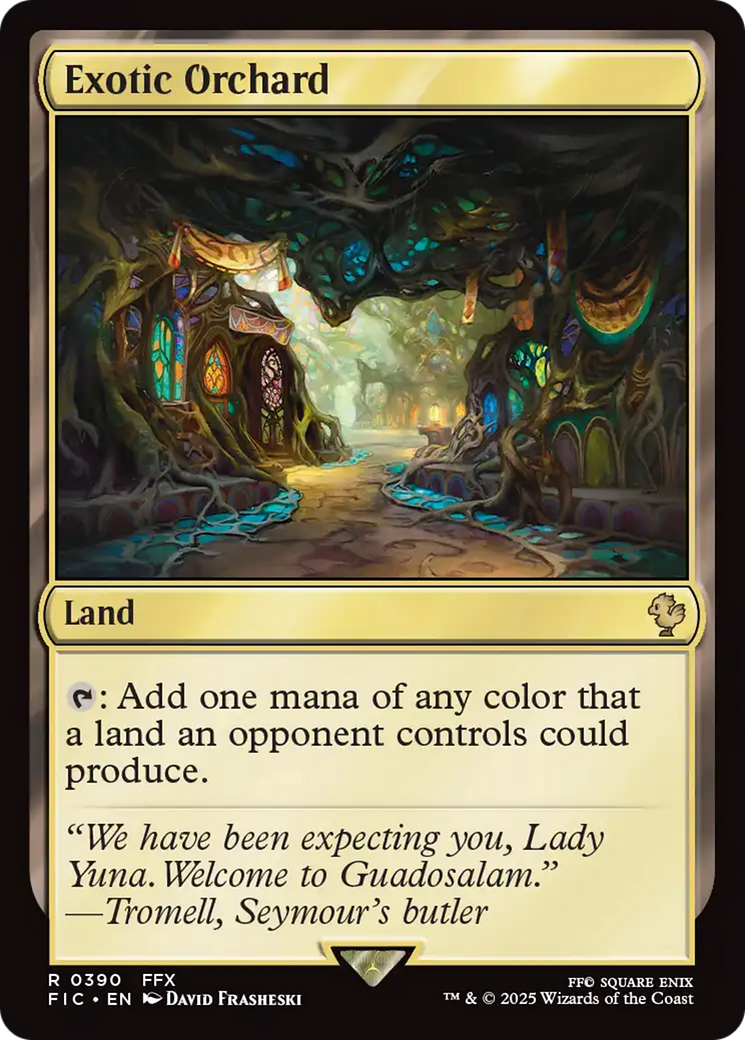 Exotic Orchard [FINAL FANTASY Commander] MTG Single Magic: The Gathering | Red Claw Gaming