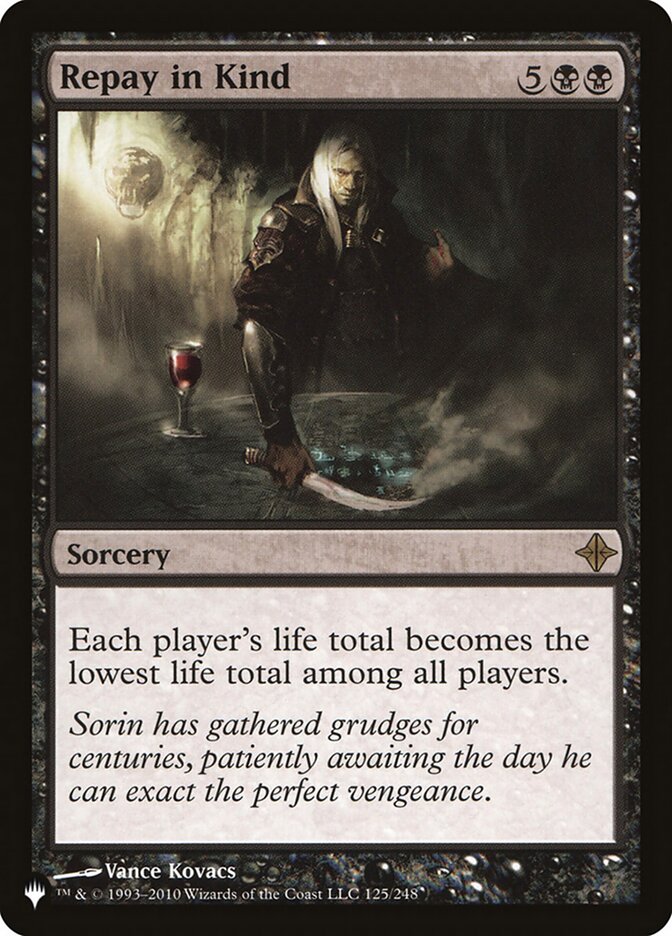 Repay in Kind [The List] MTG Single Magic: The Gathering | Red Claw Gaming