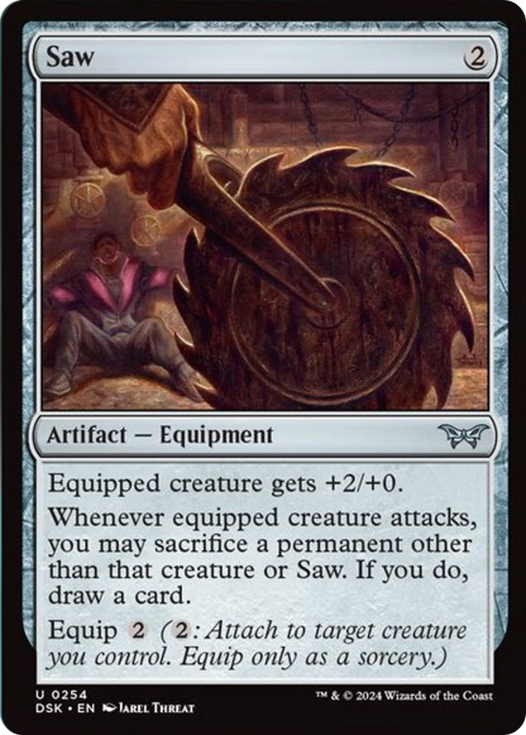Saw [Duskmourn: House of Horror] MTG Single Magic: The Gathering | Red Claw Gaming