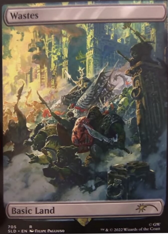 Wastes (705) (Extended Art) [Secret Lair Drop Promos] MTG Single Magic: The Gathering | Red Claw Gaming