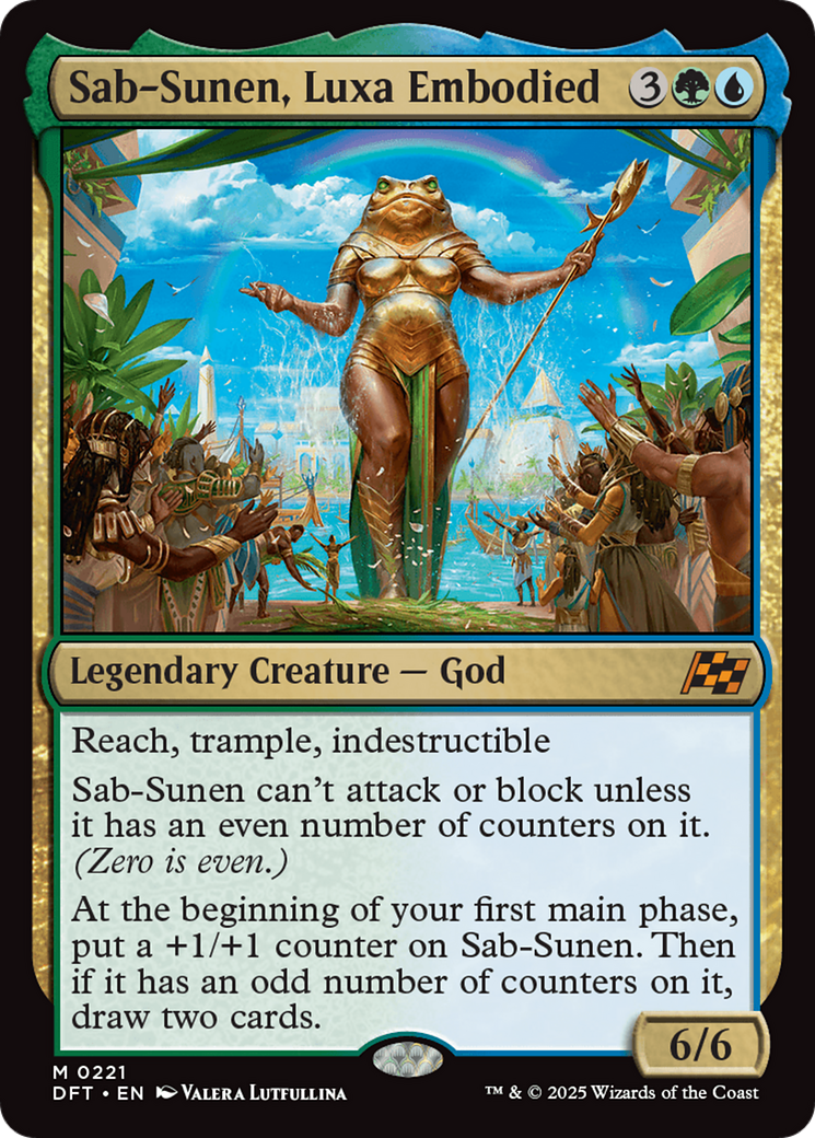 Sab-Sunen, Luxa Embodied [Aetherdrift] MTG Single Magic: The Gathering | Red Claw Gaming