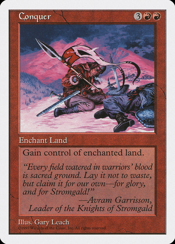 Conquer [Fifth Edition] MTG Single Magic: The Gathering | Red Claw Gaming