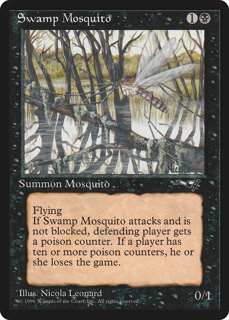 Swamp Mosquito (Facing Side) [Alliances] MTG Single Magic: The Gathering | Red Claw Gaming