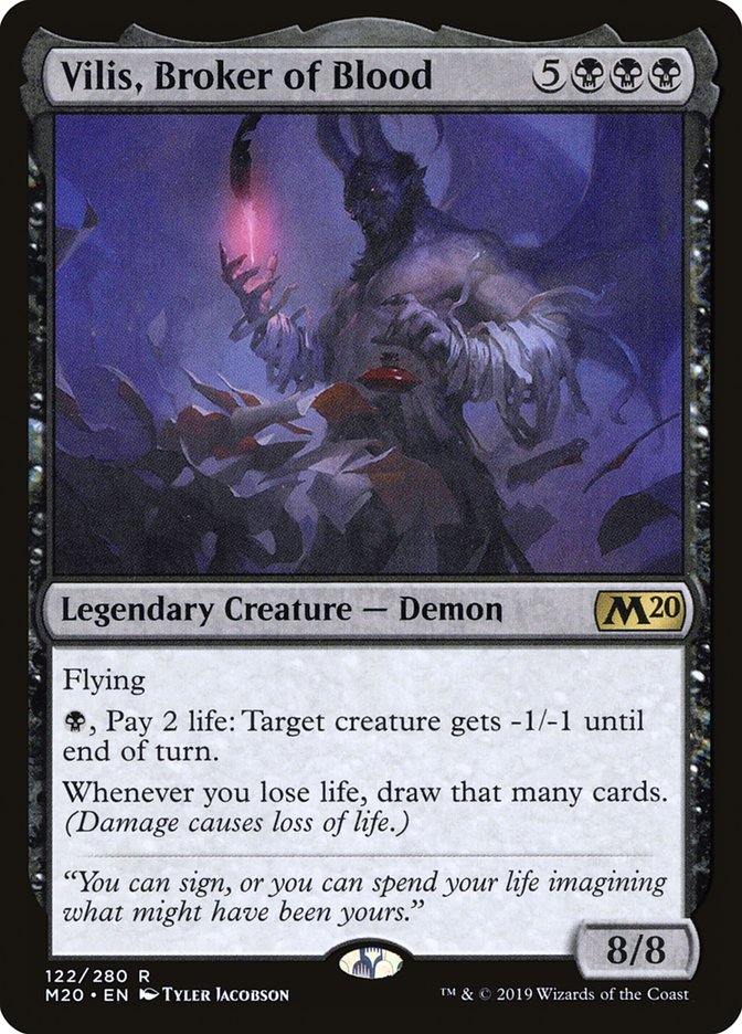 Vilis, Broker of Blood [Core Set 2020] MTG Single Magic: The Gathering | Red Claw Gaming