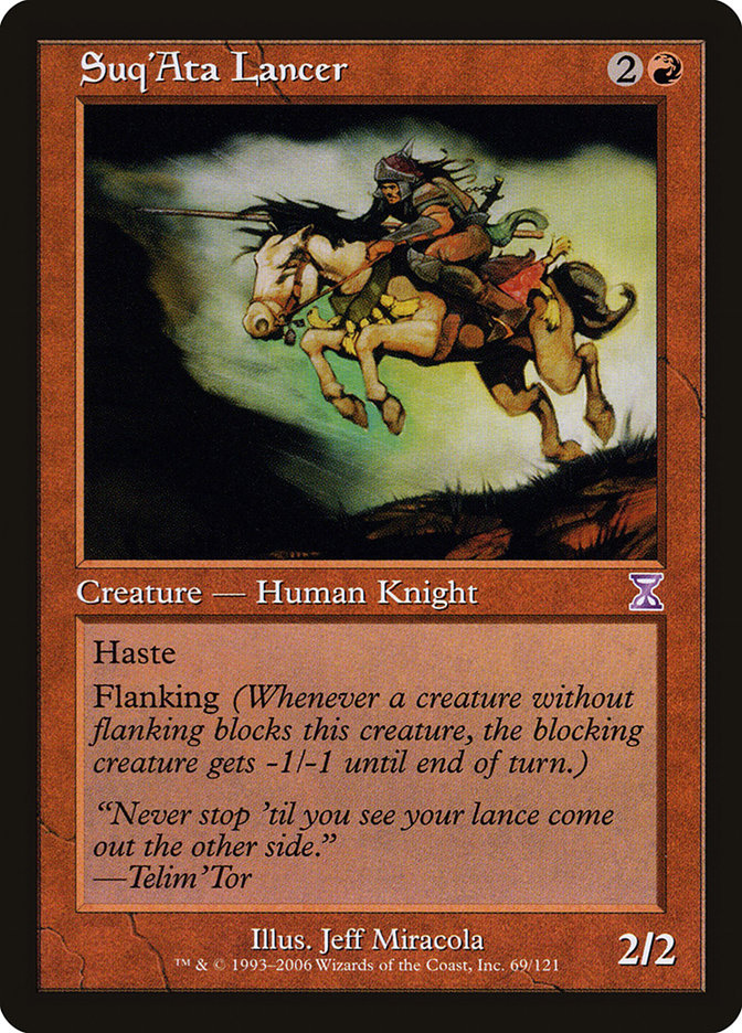 Suq'Ata Lancer [Time Spiral Timeshifted] MTG Single Magic: The Gathering | Red Claw Gaming