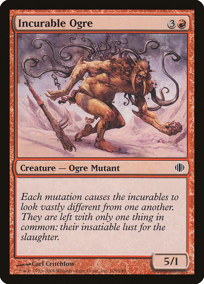 Incurable Ogre [Shards of Alara] MTG Single Magic: The Gathering | Red Claw Gaming