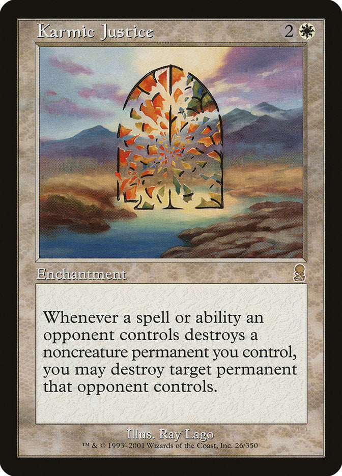 Karmic Justice [Odyssey] MTG Single Magic: The Gathering | Red Claw Gaming