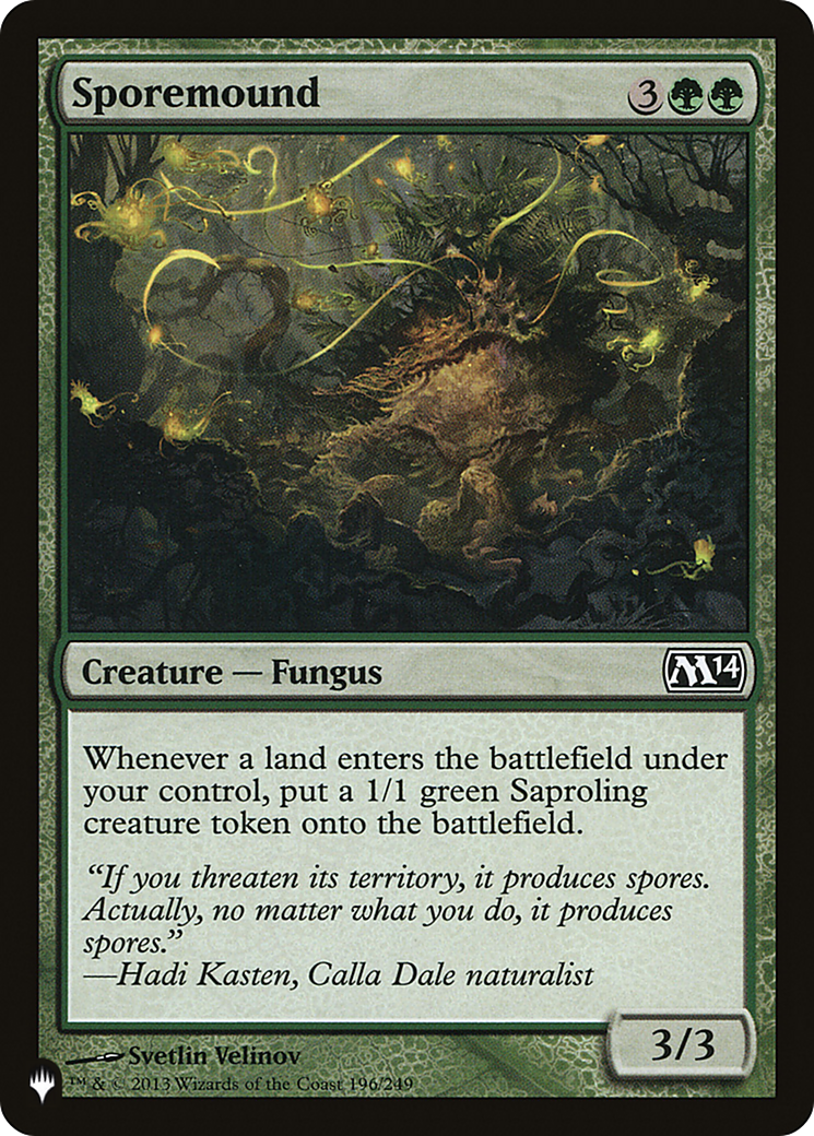 Sporemound [The List] MTG Single Magic: The Gathering | Red Claw Gaming