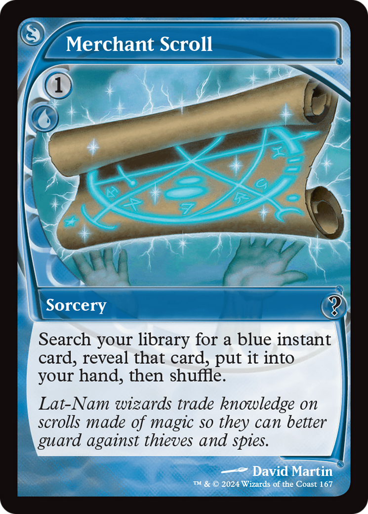 Merchant Scroll (Future Sight) [Mystery Booster 2] MTG Single Magic: The Gathering | Red Claw Gaming