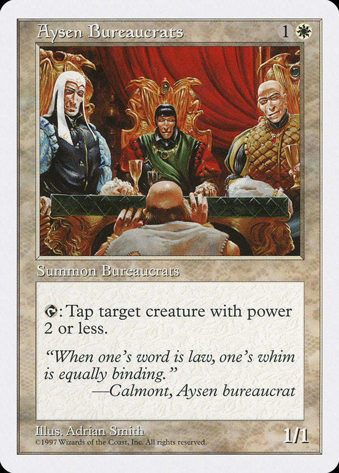 Aysen Bureaucrats [Fifth Edition] MTG Single Magic: The Gathering | Red Claw Gaming