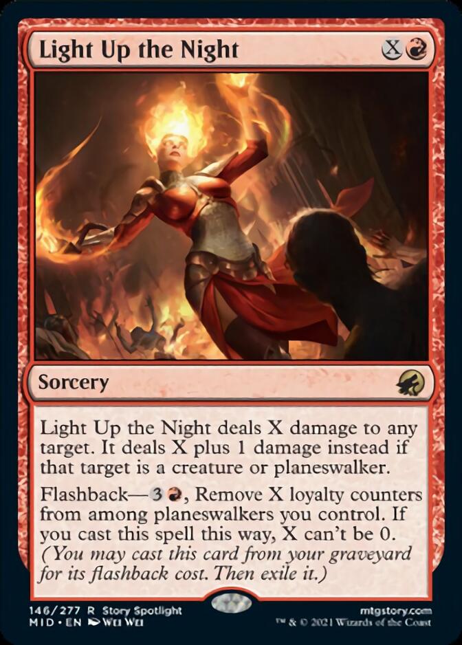 Light Up the Night [Innistrad: Midnight Hunt] MTG Single Magic: The Gathering | Red Claw Gaming