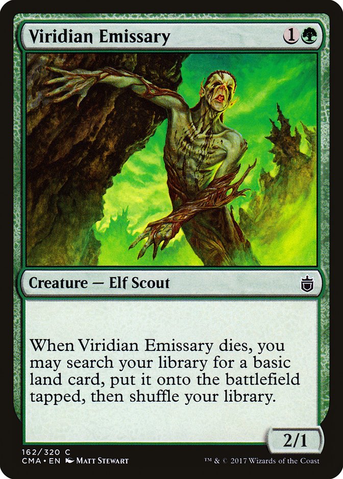 Viridian Emissary [Commander Anthology] MTG Single Magic: The Gathering | Red Claw Gaming