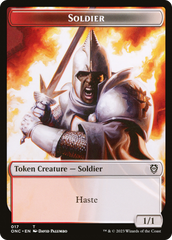 Copy // Soldier Double-Sided Token (Surge Foil) [Marvel Super Heroes Commander Tokens] | Red Claw Gaming