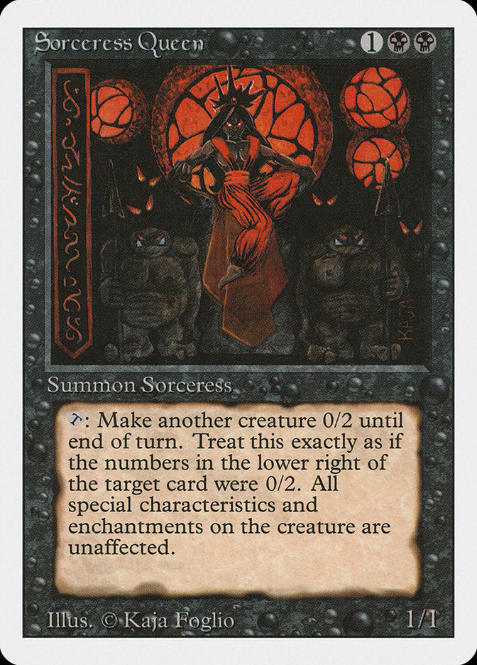 Sorceress Queen [Revised Edition] MTG Single Magic: The Gathering | Red Claw Gaming