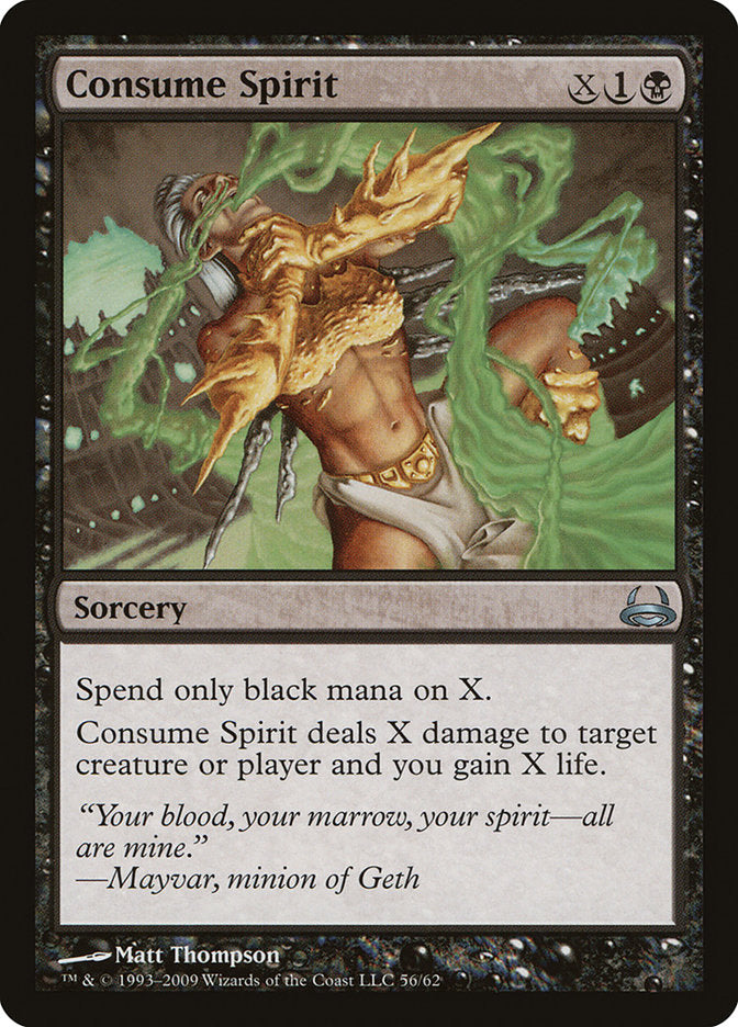 Consume Spirit [Duel Decks: Divine vs. Demonic] MTG Single Magic: The Gathering | Red Claw Gaming