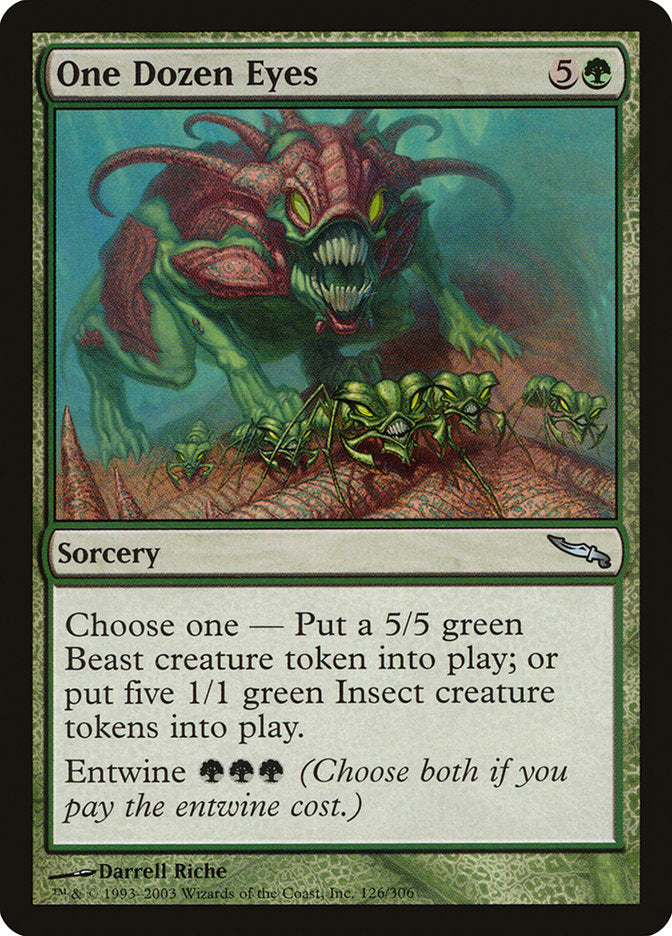 One Dozen Eyes [Mirrodin] MTG Single Magic: The Gathering | Red Claw Gaming