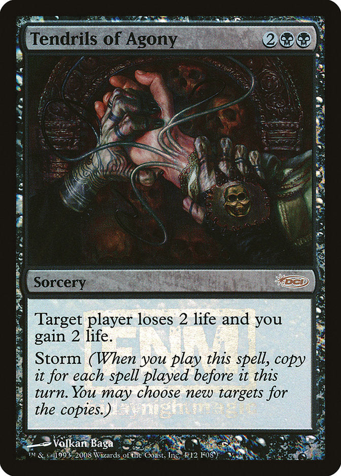 Tendrils of Agony [Friday Night Magic 2008] MTG Single Magic: The Gathering | Red Claw Gaming