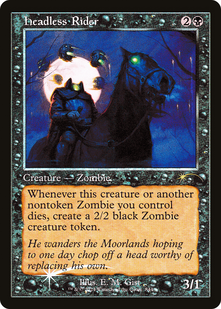 Headless Rider (Retro Frame) [Secret Lair Drop Series] MTG Single Magic: The Gathering | Red Claw Gaming