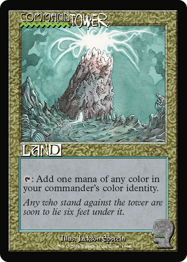 Command Tower (1666) (Rainbow Foil) [Secret Lair Drop Series] MTG Single Magic: The Gathering | Red Claw Gaming