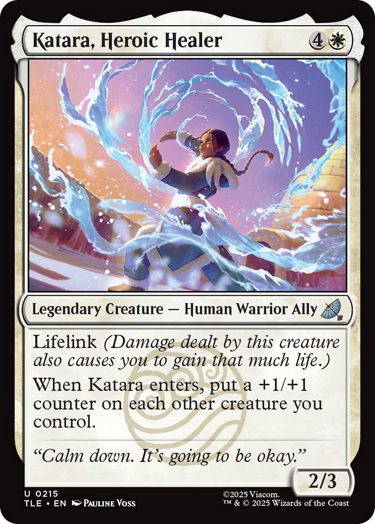 Katara, Heroic Healer [Avatar: The Last Airbender: Eternal-Legal] MTG Single Magic: The Gathering | Red Claw Gaming