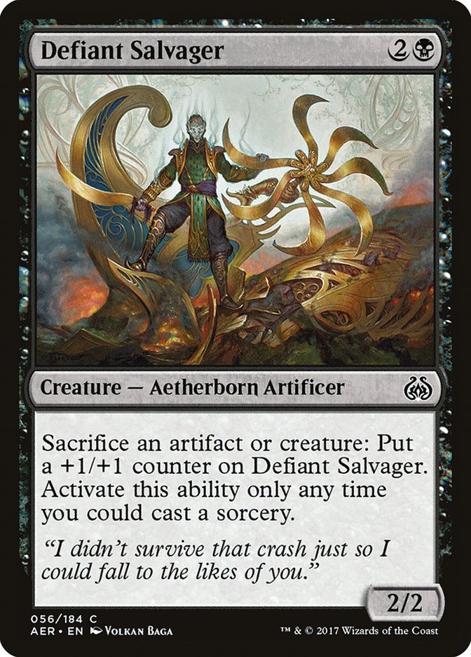 Defiant Salvager [Aether Revolt] MTG Single Magic: The Gathering | Red Claw Gaming