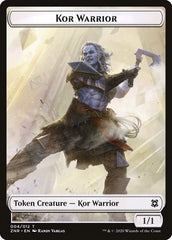 Copy // Kor Warrior Double-Sided Token [Zendikar Rising Tokens] MTG Single Magic: The Gathering | Red Claw Gaming