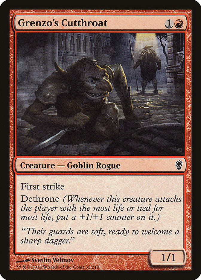 Grenzo's Cutthroat [Conspiracy] MTG Single Magic: The Gathering | Red Claw Gaming