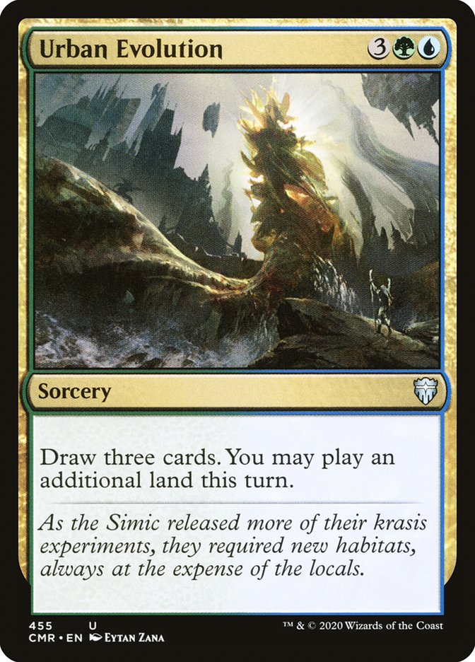 Urban Evolution [Commander Legends] MTG Single Magic: The Gathering | Red Claw Gaming