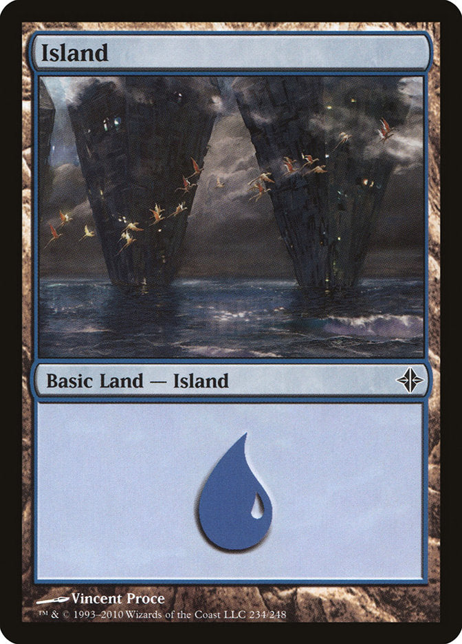 Island (234) [Rise of the Eldrazi] MTG Single Magic: The Gathering | Red Claw Gaming